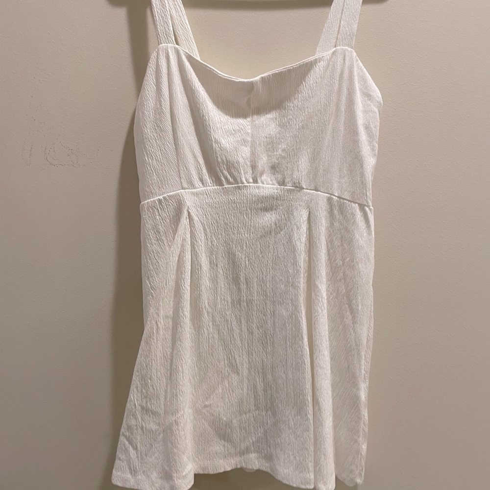 Brand New with Tags Altar’s State White Summer Dress Size L